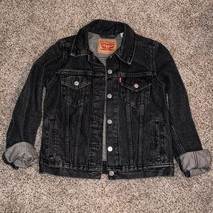 Levi Black Denim Jacket